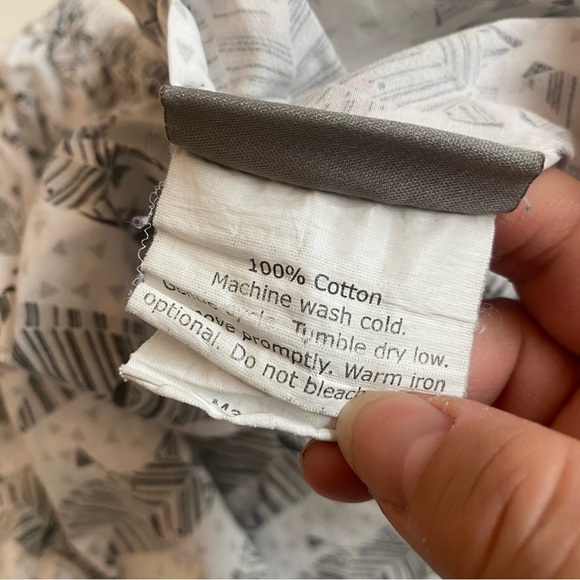 Land of Nod Zebra Savannah Fitted Crib Sheet - 100% Cotton | Pottery Barn Kids - Picture 5 of 5